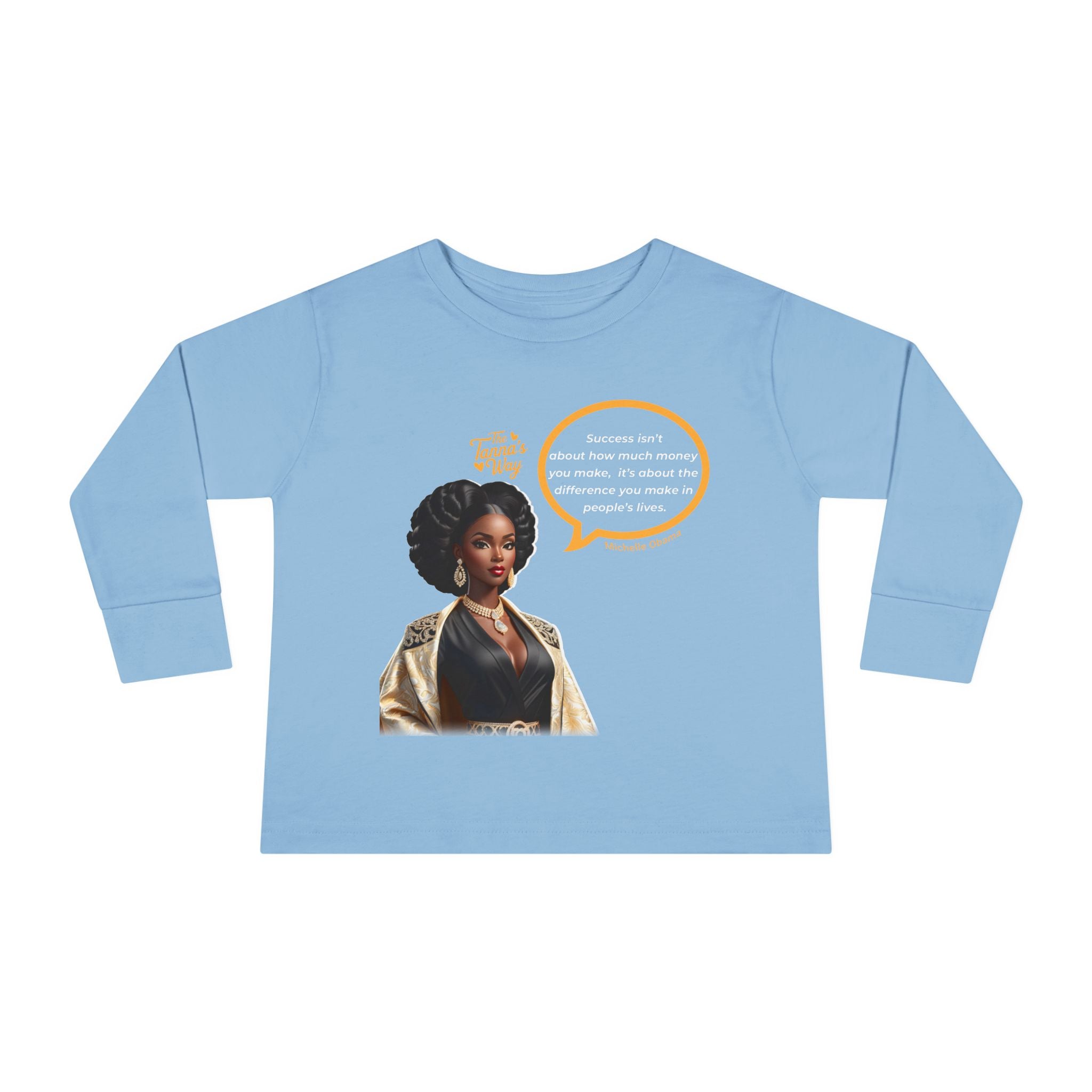 Michelle Obama | Toddler Long Sleeve Tee